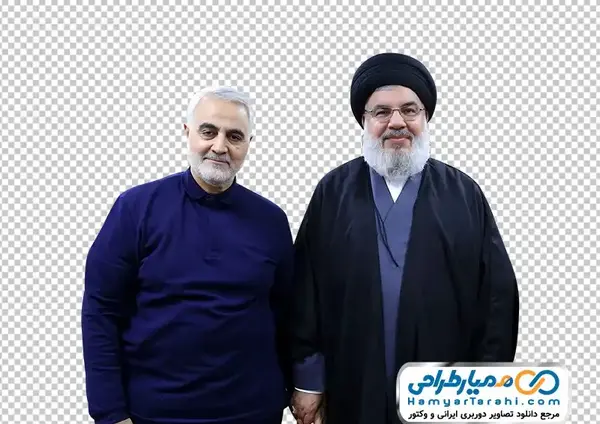 عکس سردار سلیمانی و رئیسی و حسن نصرالله