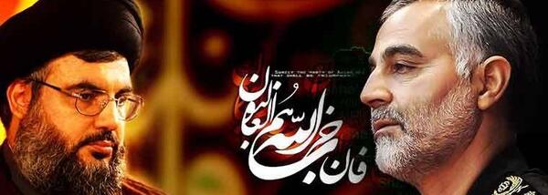 عکس سردار سلیمانی و رئیسی و سید حسن نصرالله