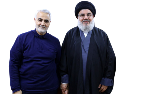 عکس سردار سلیمانی و رئیسی و سید حسن نصرالله
