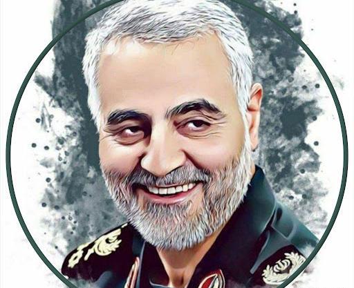 عکس سردار سلیمانی در جنگ برای پروفایل