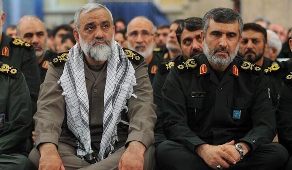 عکس سردار سلیمانی با سردار حاجی زاده