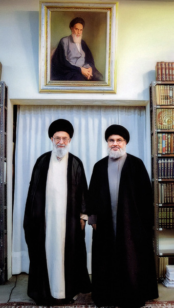 عکس سردار سلیمانی و اقا خامنه ای