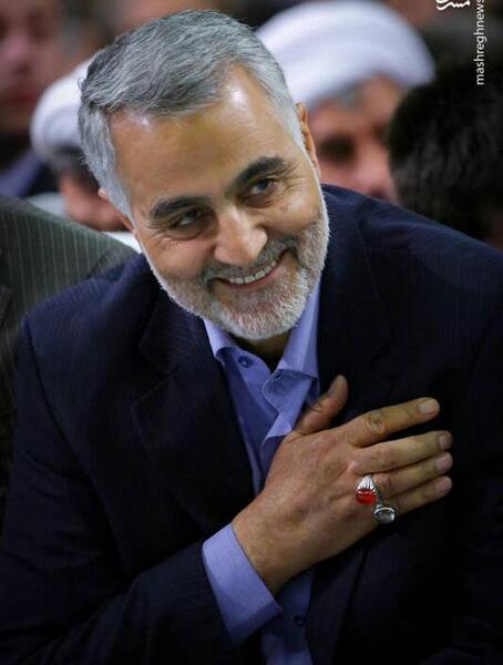 عکس سردار سلیمانی و حضرت آقا