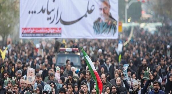 عکس تشییع جنازه سردار سلیمانی در کرمان