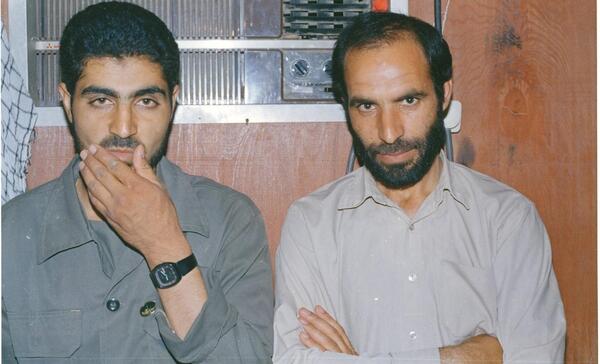 عکس جوانی سردار سلیمانی در جبهه