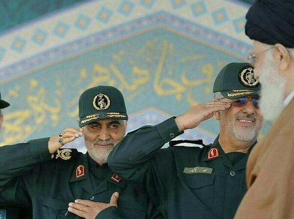 عکس تکی سردار سلیمانی