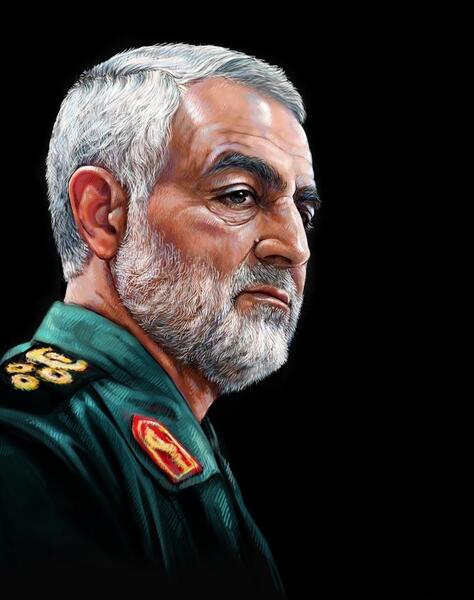 پوستر عکس سردار سلیمانی
