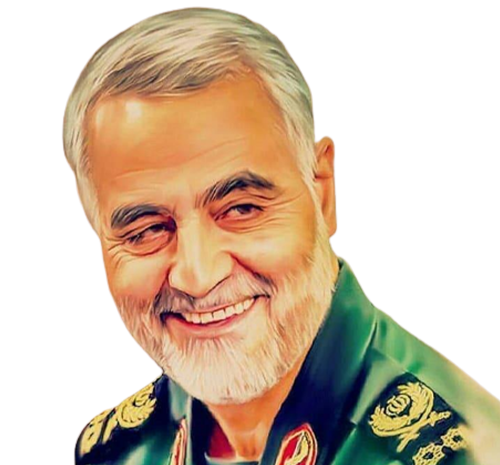 عکس سردار سلیمانی بدون پس زمینه