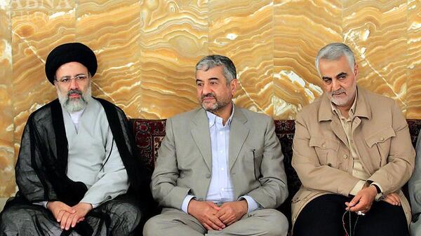 عکس سردار سلیمانی با آقای رئیسی