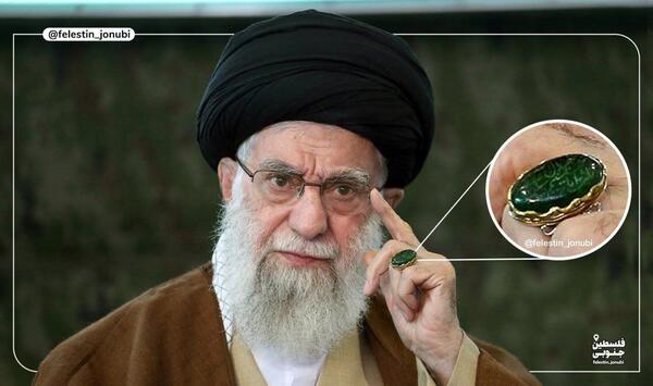 عکس از انگشتر سردار سلیمانی