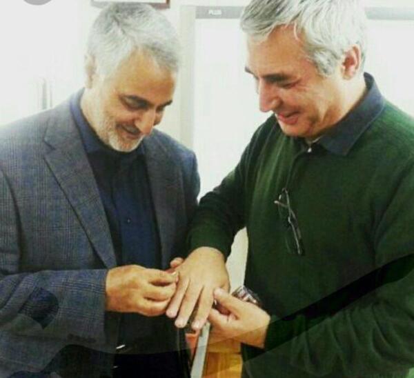 عکس انگشتر سردار قاسم سلیمانی