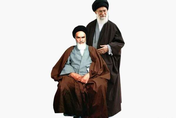 عکس امام خمینی و خامنه ای و سردار سلیمانی