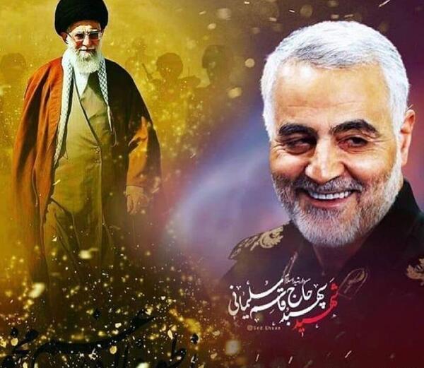 عکس سردار سلیمانی در سوریه برای پروفایل