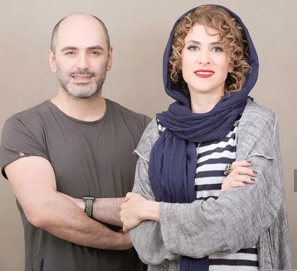 عکس ویشکا آسایش و همسرش