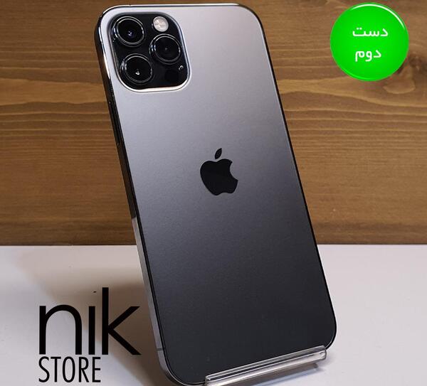 عکس آیفون ۱۲ پرو مکس مشکی