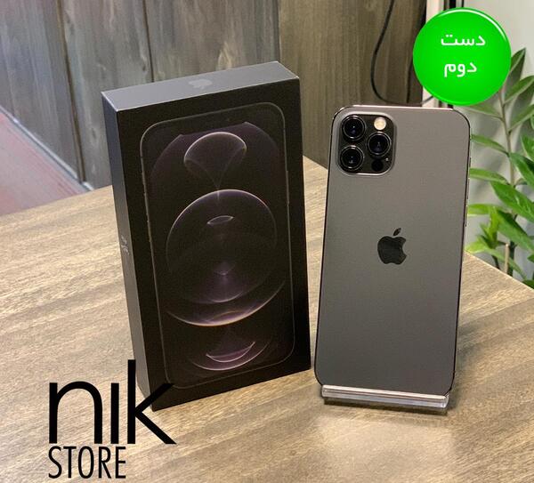 عکس ایفون ۱۲ پرومکس مشکی