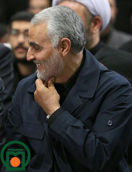 عکس زیبای حاج قاسم سلیمانی