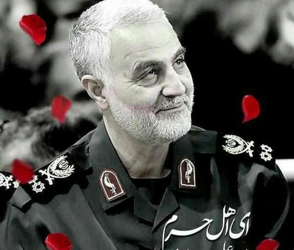 عکس و متن شهادت حاج قاسم سلیمانی