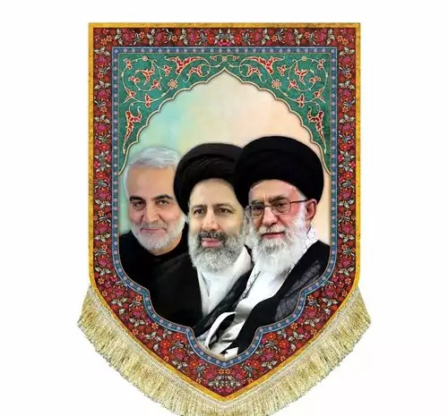 عکس حاج قاسم سلیمانی و سید ابراهیم رئیسی