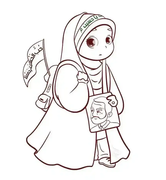 عکس حاج قاسم سلیمانی نقاشی آسان
