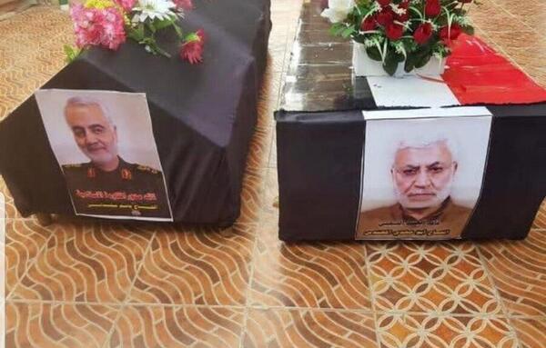 عکس مردن سردار حاج قاسم سلیمانی
