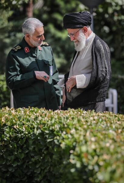 عکس مردن سردار حاج قاسم سلیمانی
