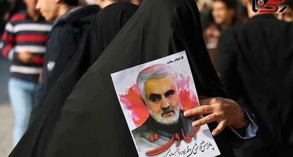 عکس مردن سردار حاج قاسم سلیمانی