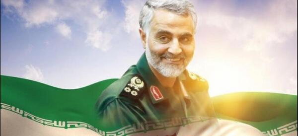 عکس از لحظه شهادت حاج قاسم سلیمانی