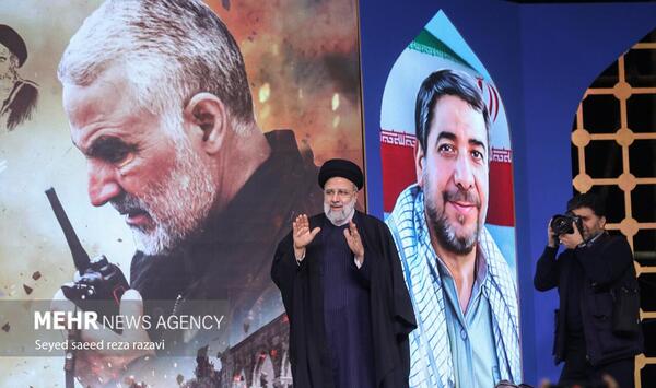 عکس از لحظه شهادت حاج قاسم سلیمانی