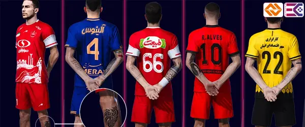 عکس تیم پی اس وی