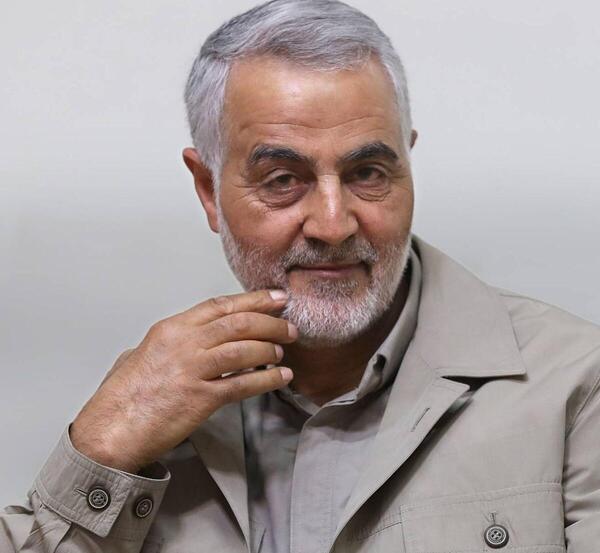 قشنگ ترین عکس حاج قاسم سلیمانی