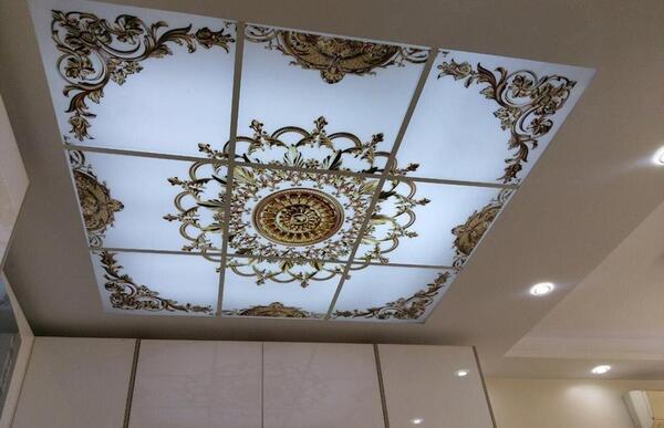 عکس سقف پی وی سی اشپزخانه
