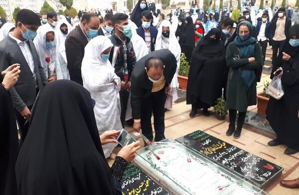 عکس عروسی حاج قاسم سلیمانی