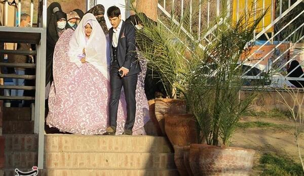 عکس عروسی حاج قاسم سلیمانی