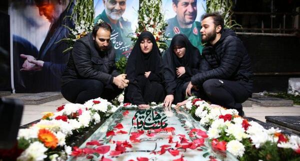 عکس عروسی حاج قاسم سلیمانی