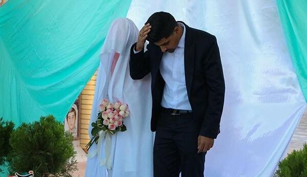 عکس عروسی حاج قاسم سلیمانی