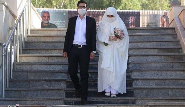 عکس عروسی حاج قاسم سلیمانی