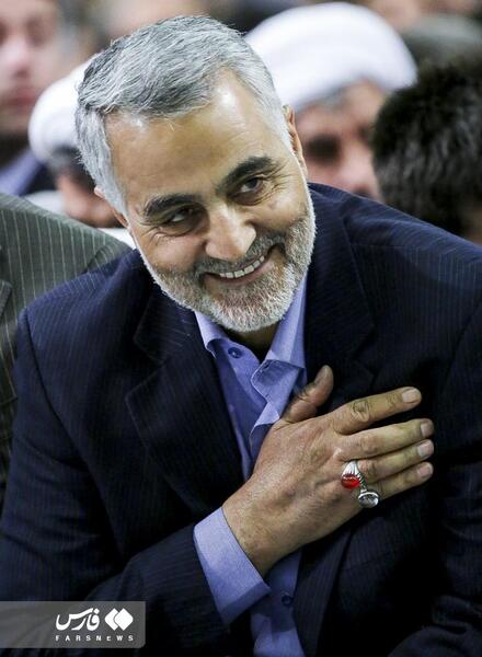 عکس عکس شهید حاج قاسم سلیمانی