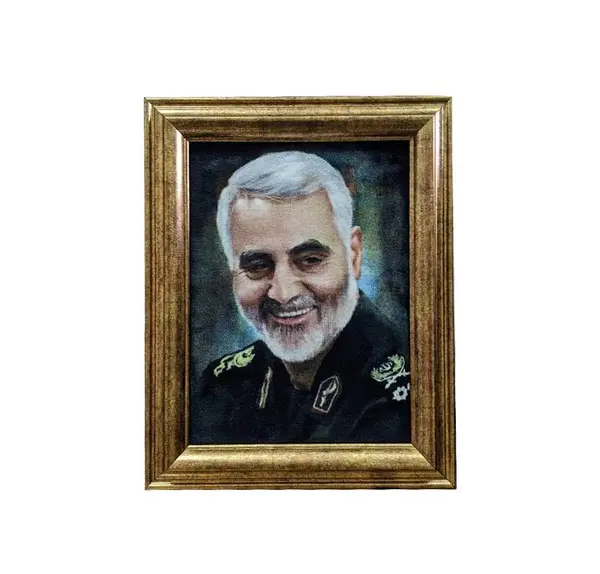 عکس طراحی شده حاج قاسم سلیمانی