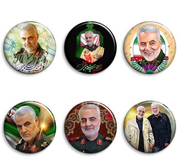 عکس حاج قاسم سلیمانی طراحی