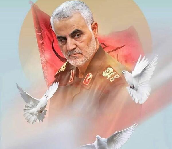 عکس حاج قاسم و سردار سلیمانی