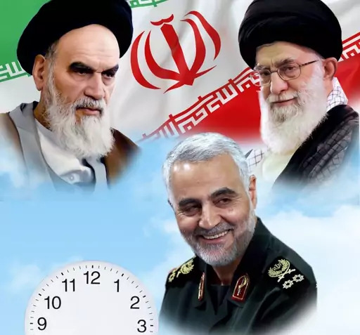 عکس حاج قاسم و سردار سلیمانی