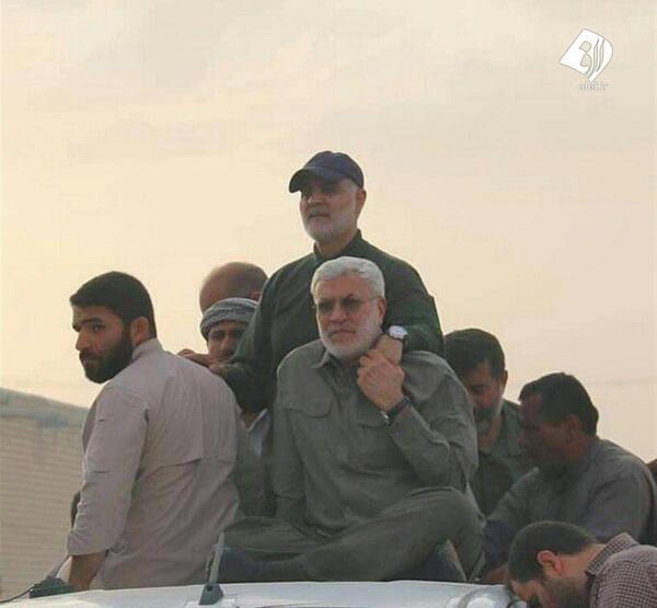 عکس سردار حاج قاسم سلیمانی وقتی که شهید شد