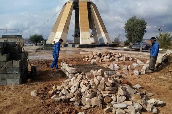 عکس تصاویر محل شهادت حاج قاسم سلیمانی