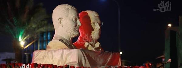 عکس شهادت حاج قاسم سلیمانی در فرودگاه بغداد