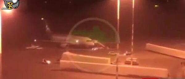 عکس شهادت حاج قاسم سلیمانی در فرودگاه بغداد