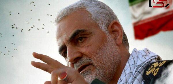 عکس سردار حاج قاسم سلیمانی برای کلیپ