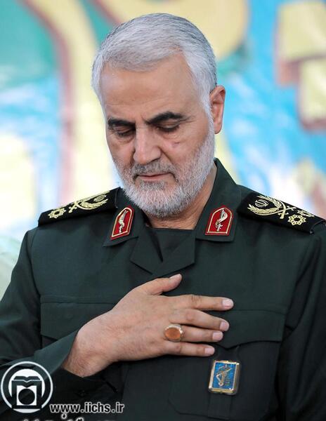 عکس سردار دلها شهید حاج قاسم سلیمانی