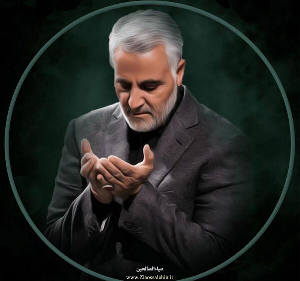 عکس پروفایل سردار دلها حاج قاسم سلیمانی
