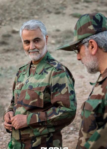 عکس رای دادن حاج قاسم سلیمانی